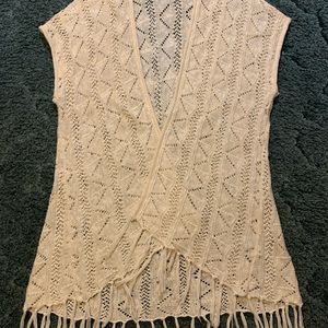 Mesh cardigan